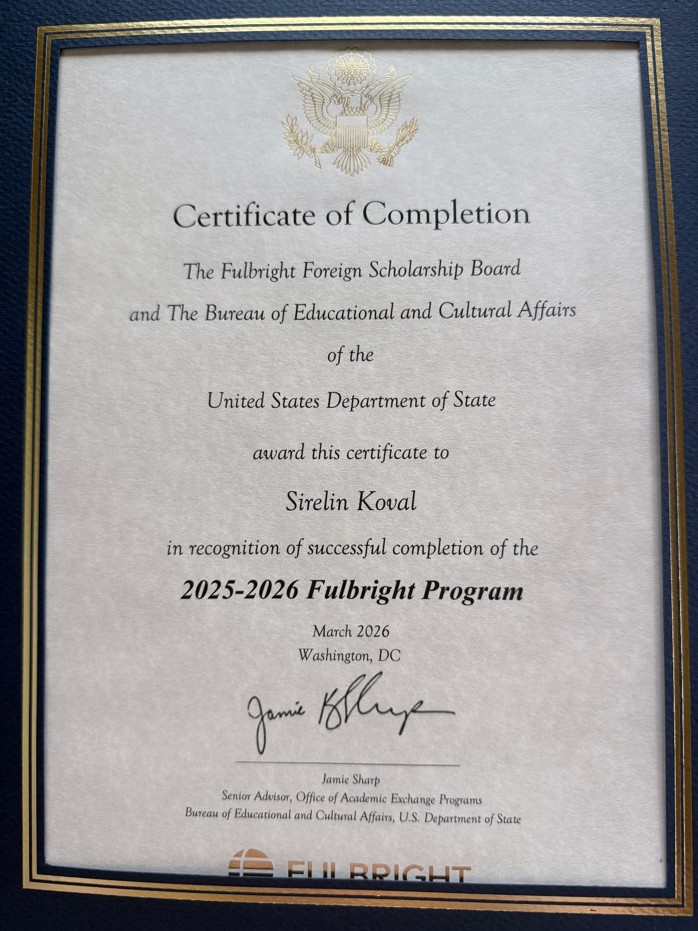 Fulbright Teaching Excellence and Achievement Program
