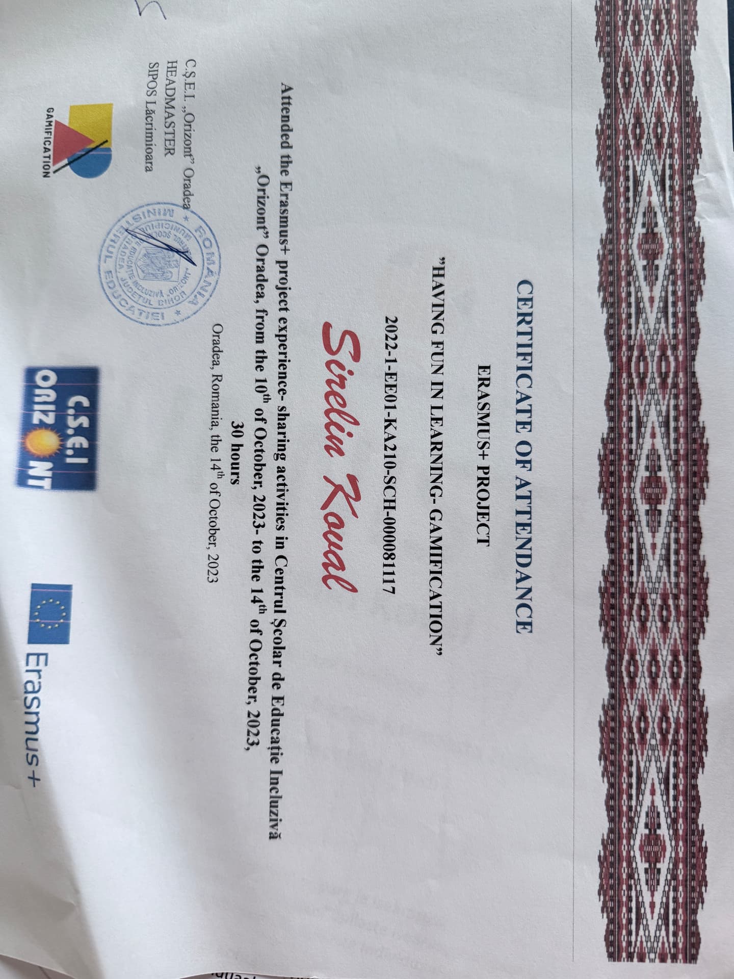 Having Fun in Learning — Gamification, kogemuste jagamine