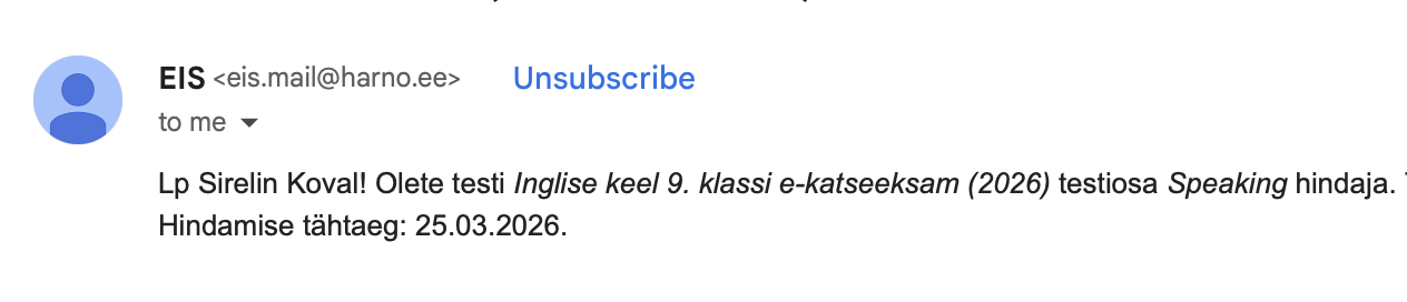Inglise keele hindamine